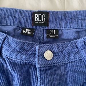 BDG urban outfitters corduroy high rise mom jeans